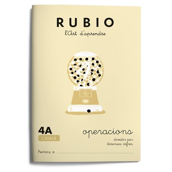 RUBIO, L'ART D'APRENDRE. OPERACIONS 4A | 9788489773073 | RUBIO POLO, ENRIQUE | Galatea Llibres | Librería online de Reus, Tarragona | Comprar libros en catalán y castellano online