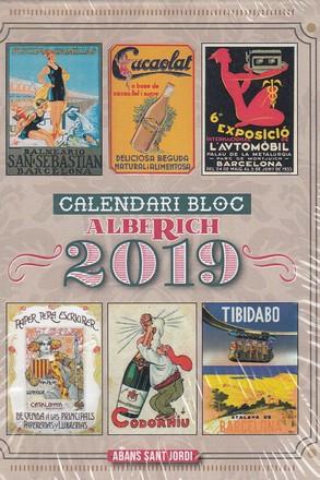 CALENDARI BLOC ALBERICH 2019 | 9788489865402 | VV.AA. | Galatea Llibres | Llibreria online de Reus, Tarragona | Comprar llibres en català i castellà online