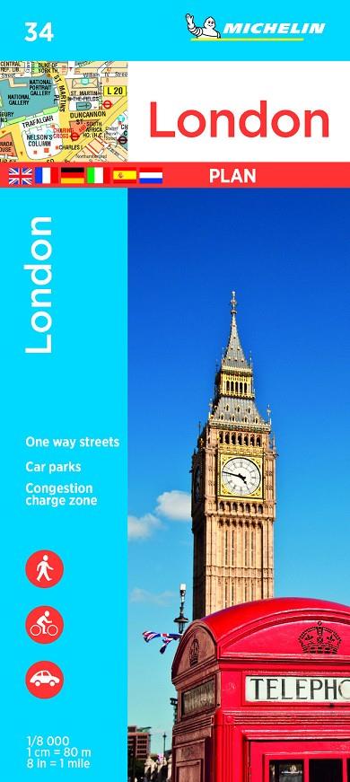 LONDRES MAPA 1:8.000 | 9782067236967 | Galatea Llibres | Llibreria online de Reus, Tarragona | Comprar llibres en català i castellà online