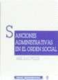 SANCIONES ADMINISTRATIVAS EN EL ORDEN SOCIAL | 9788480027106 | BLASCO PELLICER, ANGEL | Galatea Llibres | Librería online de Reus, Tarragona | Comprar libros en catalán y castellano online