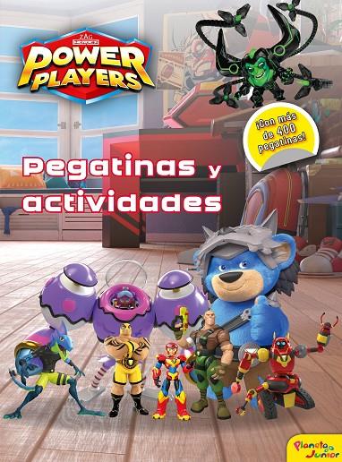 POWER PLAYERS. PEGATINAS Y ACTIVIDADES | 9788408244738 | HEROES, ZAG | Galatea Llibres | Llibreria online de Reus, Tarragona | Comprar llibres en català i castellà online
