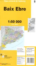 BAIX EBRE MAPA 1:50.000 | 9788439393535 | Galatea Llibres | Llibreria online de Reus, Tarragona | Comprar llibres en català i castellà online
