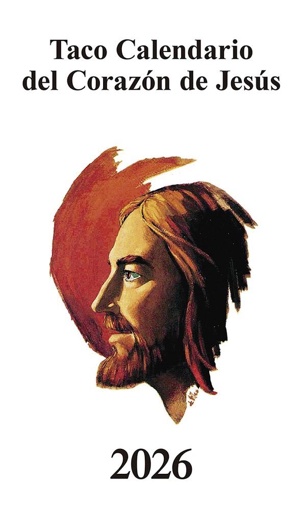 TACO CALENDARIO DEL CORAZÓN DE JESÚS - CLÁSICO - 2026 | 9788427149762 | GRUPO DE COMUNICACIÓN LOYOLA | Galatea Llibres | Llibreria online de Reus, Tarragona | Comprar llibres en català i castellà online