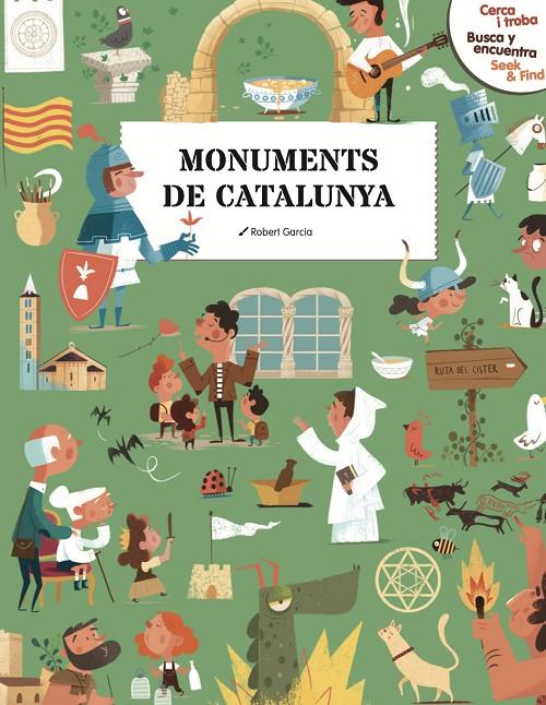 MONUMENTS DE CATALUNYA. CERCA I TROBA | 9788410478138 | GARCIA, ROBERT | Galatea Llibres | Llibreria online de Reus, Tarragona | Comprar llibres en català i castellà online