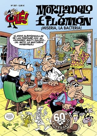 MISERIA, LA BACTERIA! (OLÉ! MORTADELO 207) | 9788466663458 | IBÁÑEZ, FRANCISCO | Galatea Llibres | Librería online de Reus, Tarragona | Comprar libros en catalán y castellano online