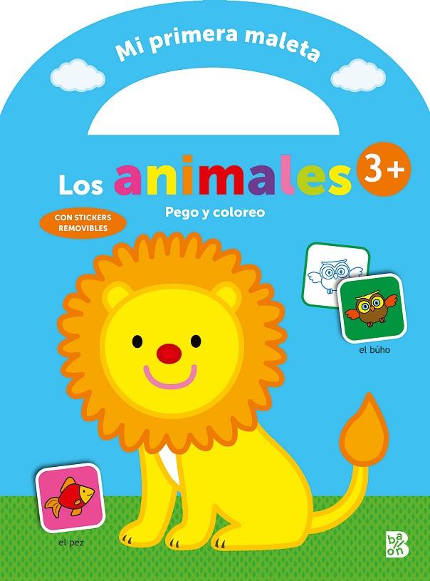 MI PRIMERA MALETA - PEGO Y COLOREO - LOS ANIMALES | 9789403228723 | Galatea Llibres | Librería online de Reus, Tarragona | Comprar libros en catalán y castellano online