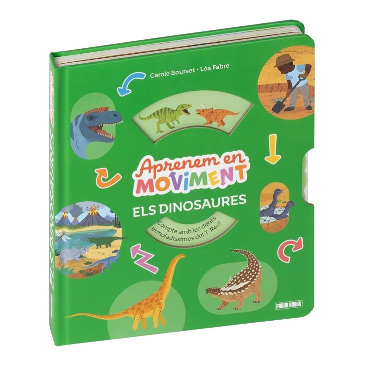 APRENEM EN MOVIMENT, ELS DINOSAURES | 9788410518704 | BOURSET, CAROLE | Galatea Llibres | Llibreria online de Reus, Tarragona | Comprar llibres en català i castellà online