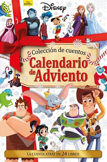 CALENDARIO DE ADVIENTO DISNEY. LA CUENTA ATRÁS EN 24 LIBROS | 9788418335426 | Galatea Llibres | Librería online de Reus, Tarragona | Comprar libros en catalán y castellano online