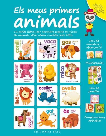 ELS MEUS PRIMERS ANIMALS | 9788416587261 | GASOL, ANNA / BLANCH, TERESA | Galatea Llibres | Librería online de Reus, Tarragona | Comprar libros en catalán y castellano online