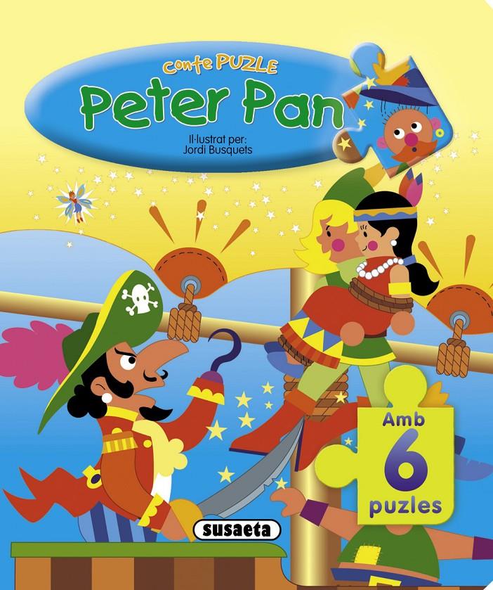 PETER PAN CONTE+ TRENCACLOSQUES | 9788430542963 | SUSAETA, EQUIP | Galatea Llibres | Librería online de Reus, Tarragona | Comprar libros en catalán y castellano online