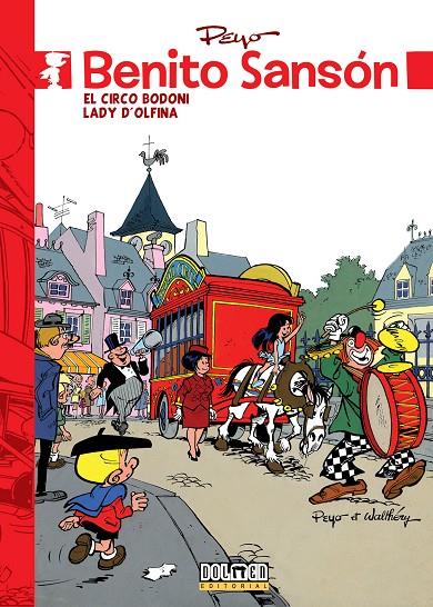 BENITO SANSÓN 3: EL CIRCO BODONI -LADY DOLFINA | 9788416436385 | PEYO | Galatea Llibres | Librería online de Reus, Tarragona | Comprar libros en catalán y castellano online