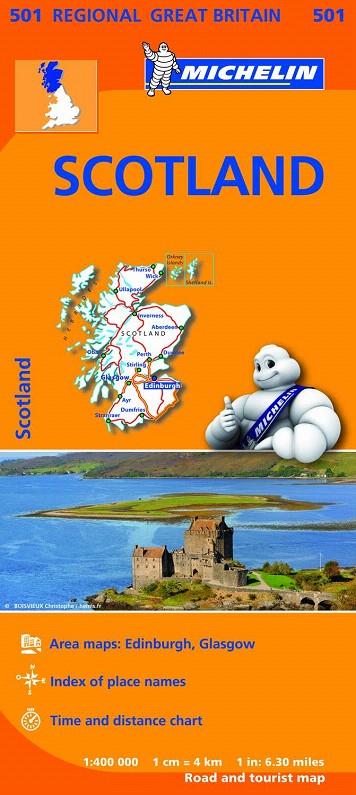 SCOTLAND MAPA REGIONAL 1:400.000 MICHELIN | 9782067183216 | Galatea Llibres | Librería online de Reus, Tarragona | Comprar libros en catalán y castellano online