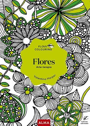 FLORES (FLOW COLOURING) | 9788418395451 | HARPER, VALENTINA | Galatea Llibres | Librería online de Reus, Tarragona | Comprar libros en catalán y castellano online