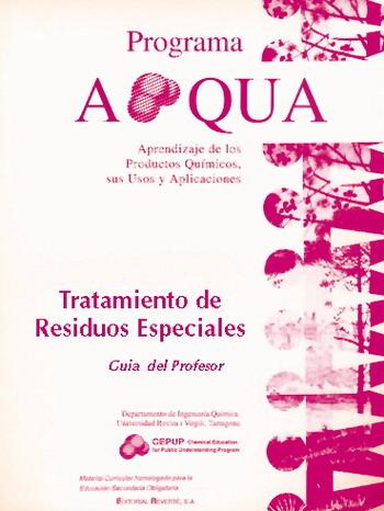 TRATAMIENTO DE RESIDUOS ESPECIALES (GUIA DEL PROFE | 9788429174427 | APQUA | Galatea Llibres | Librería online de Reus, Tarragona | Comprar libros en catalán y castellano online