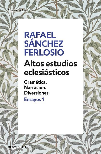ALTOS ESTUDIOS ECLESIáSTICOS (ENSAYOS 1) | 9788466342384 | RAFAEL SáNCHEZ FERLOSIO | Galatea Llibres | Llibreria online de Reus, Tarragona | Comprar llibres en català i castellà online