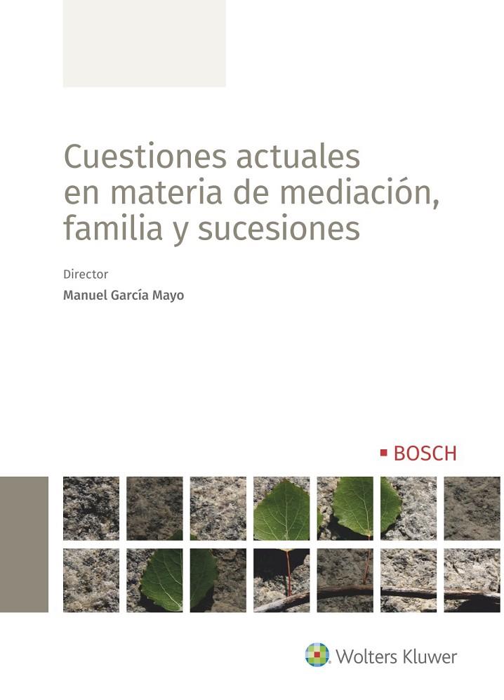 CUESTIONES ACTUALES EN MATERIA DE MEDIACIÓN, FAMILIA Y SUCESIONES | 9788490904381 | Galatea Llibres | Librería online de Reus, Tarragona | Comprar libros en catalán y castellano online