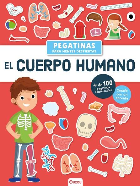 PEGATINAS PARA MENTES DESPIERTAS. EL CUERPO HUMANO | 9791039559607 | MILESI-GOLINELLI, JULIEN | Galatea Llibres | Llibreria online de Reus, Tarragona | Comprar llibres en català i castellà online