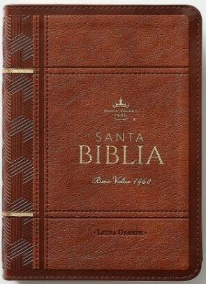 BIBLIA RVR60 TAMAÑO COMPACTO LETRA GRANDE TEJA | 9798893843538 | REINA VALERA | Galatea Llibres | Librería online de Reus, Tarragona | Comprar libros en catalán y castellano online