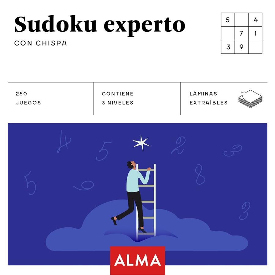 SUDOKU EXPERTO CON CHISPA | 9791387752477 | ANY PUZZLE MEDIA | Galatea Llibres | Llibreria online de Reus, Tarragona | Comprar llibres en català i castellà online