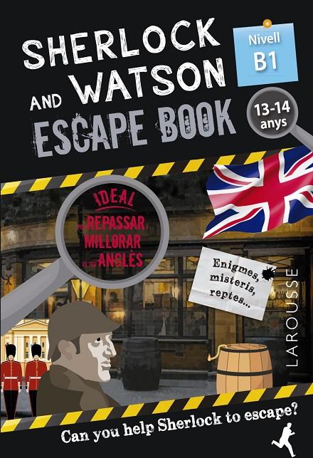 SHERLOCK & WATSON. ESCAPE BOOK PER REPASSAR ANGLÈS. 13-14 ANYS | 9788418473357 | SAINT-MARTIN, GILLES | Galatea Llibres | Llibreria online de Reus, Tarragona | Comprar llibres en català i castellà online