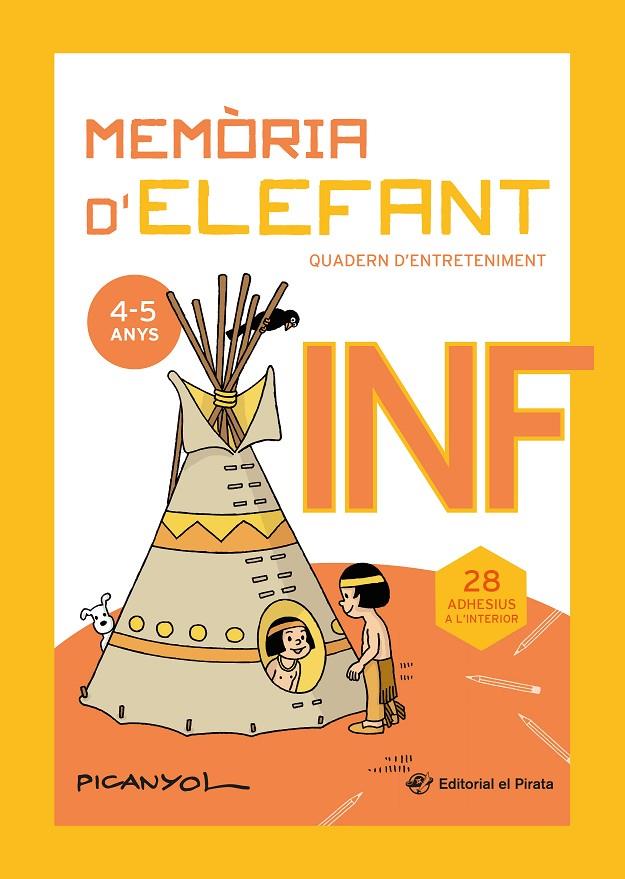 MEMÒRIA D'ELEFANT INFANTIL: QUADERN DE VACANCES | 9788419912343 | MARTÍNEZ PICANYOL, JOSEP LLUÍS | Galatea Llibres | Librería online de Reus, Tarragona | Comprar libros en catalán y castellano online