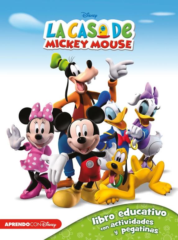 LA CASA DE MICKEY MOUSE (LIBRO EDUCATIVO DISNEY CON ACTIVIDADES Y PEGATINAS) | 9788416548255 | Galatea Llibres | Librería online de Reus, Tarragona | Comprar libros en catalán y castellano online