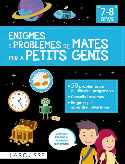 ENIGMES I PROBLEMES DE MATES PER A PETITS GENIS (7-8 ANYS) | 9788418882890 | URVOY, DELPHINE | Galatea Llibres | Llibreria online de Reus, Tarragona | Comprar llibres en català i castellà online