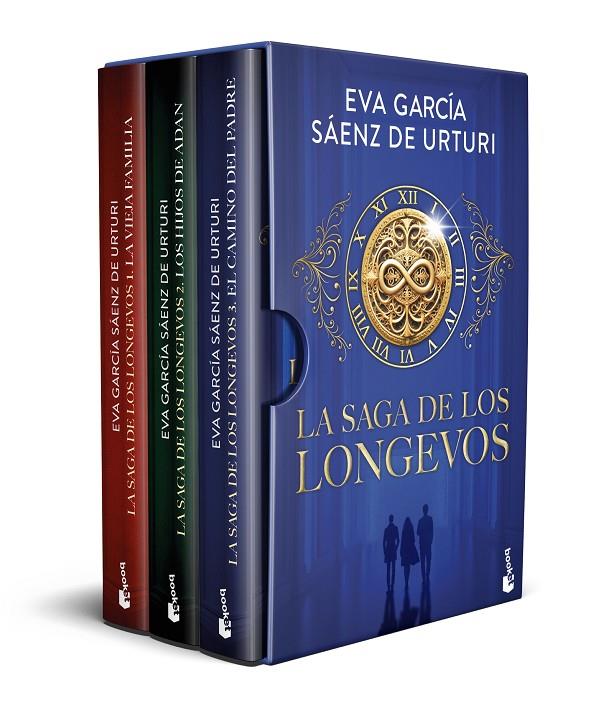 ESTUCHE LA SAGA DE LOS LONGEVOS | 9788408322603 | GARCÍA SÁENZ DE URTURI, EVA | Galatea Llibres | Librería online de Reus, Tarragona | Comprar libros en catalán y castellano online
