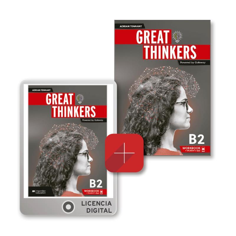 GREAT THINKERS B2 WORKBOOK | 9781380063199 | TENNANT, ADRIAN | Galatea Llibres | Llibreria online de Reus, Tarragona | Comprar llibres en català i castellà online