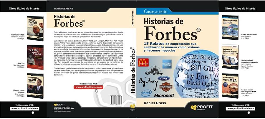 HISTORIAS DE FORBES | 9788492956562 | GORSS, DANIEL | Galatea Llibres | Librería online de Reus, Tarragona | Comprar libros en catalán y castellano online