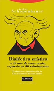 DIALECTICA ERISTICA | 9788481648874 | SCHPENHAUER, ARTHUR | Galatea Llibres | Llibreria online de Reus, Tarragona | Comprar llibres en català i castellà online
