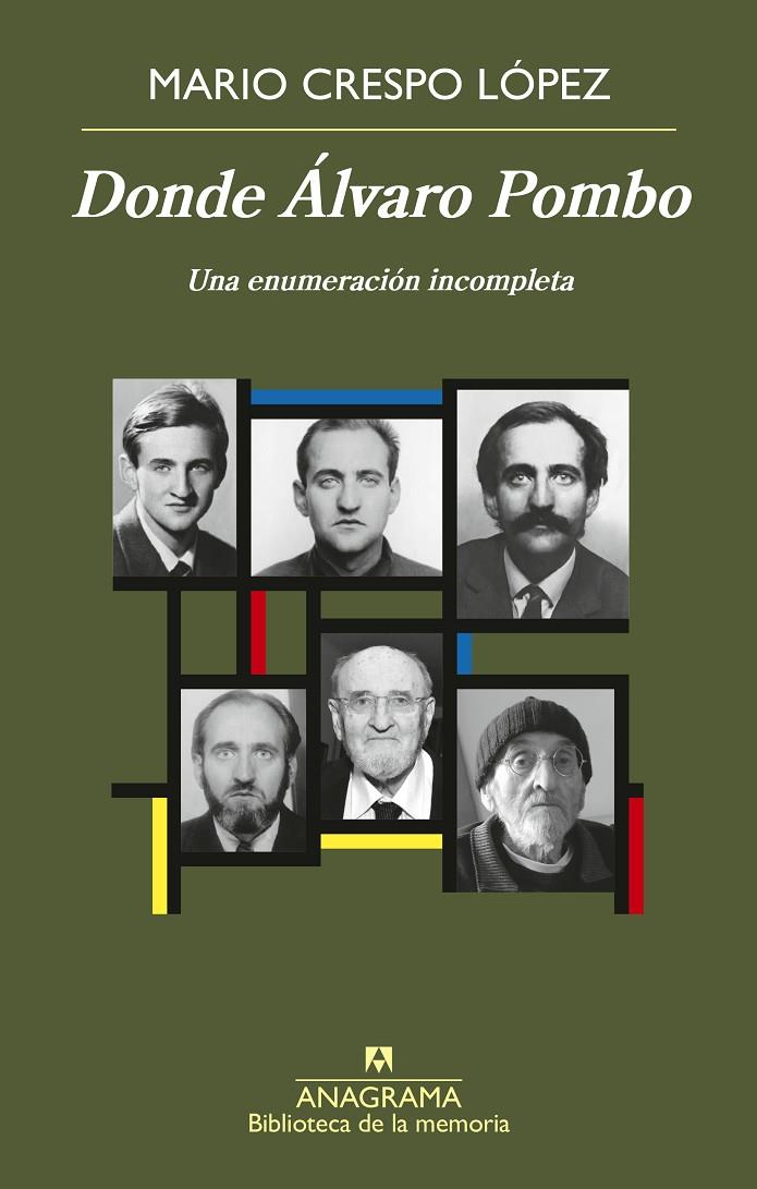 DONDE ÁLVARO POMBO | 9788433951083 | CRESPO LÓPEZ, MARIO | Galatea Llibres | Llibreria online de Reus, Tarragona | Comprar llibres en català i castellà online