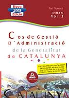 COS DE GESTIO D'ADMIN. DE LA GENERALITAT DE CATALUNYA PART GENERAL TEMARI VOL.3 | 9788467626544 | EDITORIAL MAD/DESONGLES CORRALES, JUAN/VIU RODRíGUEZ, MARIA/LUJAN LOPEZ, EDUARDO/GARCIA POMAR, CONSU | Galatea Llibres | Llibreria online de Reus, Tarragona | Comprar llibres en català i castellà online