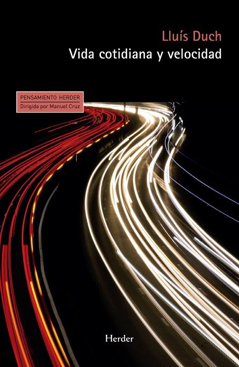 VIDA COTIDIANA Y VELOCIDAD | 9788425442841 | DUCH ÁLVAREZ, LLUÍS | Galatea Llibres | Llibreria online de Reus, Tarragona | Comprar llibres en català i castellà online