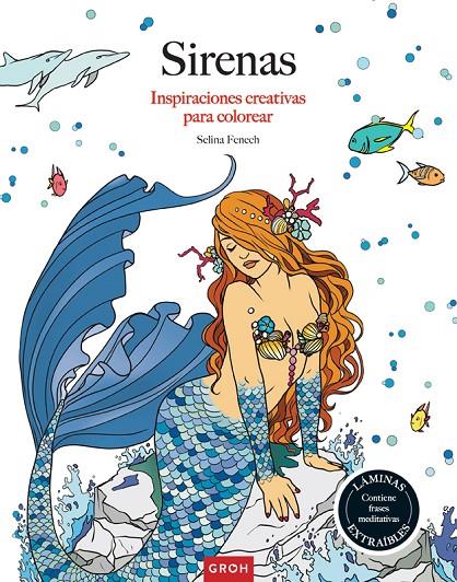 SIRENAS. INSPIRACIONES CREATIVAS PARA COLOREAR | 9788490680605 | FENECH, SELINA | Galatea Llibres | Librería online de Reus, Tarragona | Comprar libros en catalán y castellano online