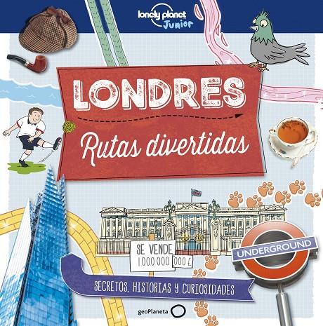 LONDRES. RUTAS DIVERTIDAS | 9788408179009 | BUTTERFIELD, MOIRA | Galatea Llibres | Librería online de Reus, Tarragona | Comprar libros en catalán y castellano online