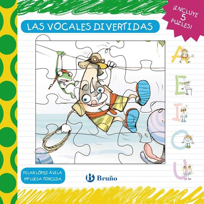 LAS VOCALES DIVERTIDAS - LIBRO PUZLE | 9788421678381 | LÓPEZ ÁVILA, PILAR | Galatea Llibres | Llibreria online de Reus, Tarragona | Comprar llibres en català i castellà online