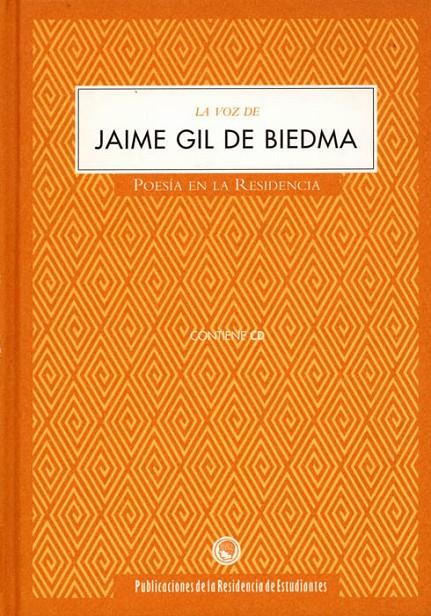 VOZ DE JAIME GIL DE BIEDMA+CD | 9788495078001 | AAVV | Galatea Llibres | Librería online de Reus, Tarragona | Comprar libros en catalán y castellano online
