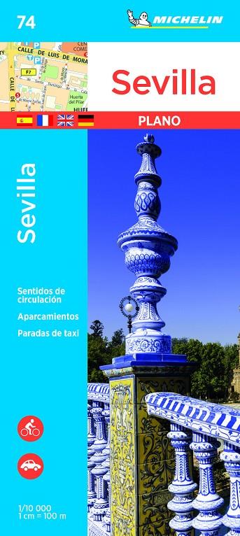 SEVILLA MAPA 1:10.000 | 9782067236981 | Galatea Llibres | Llibreria online de Reus, Tarragona | Comprar llibres en català i castellà online