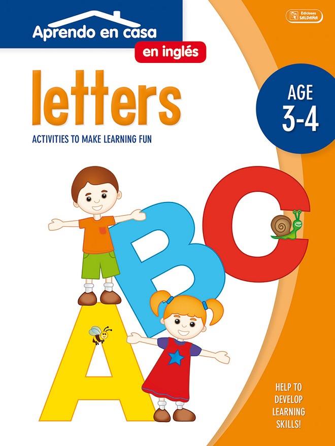 APRENDO EN CASA INGLÉS (3-4 AÑOS) LETTERS | 9788499399065 | Galatea Llibres | Llibreria online de Reus, Tarragona | Comprar llibres en català i castellà online