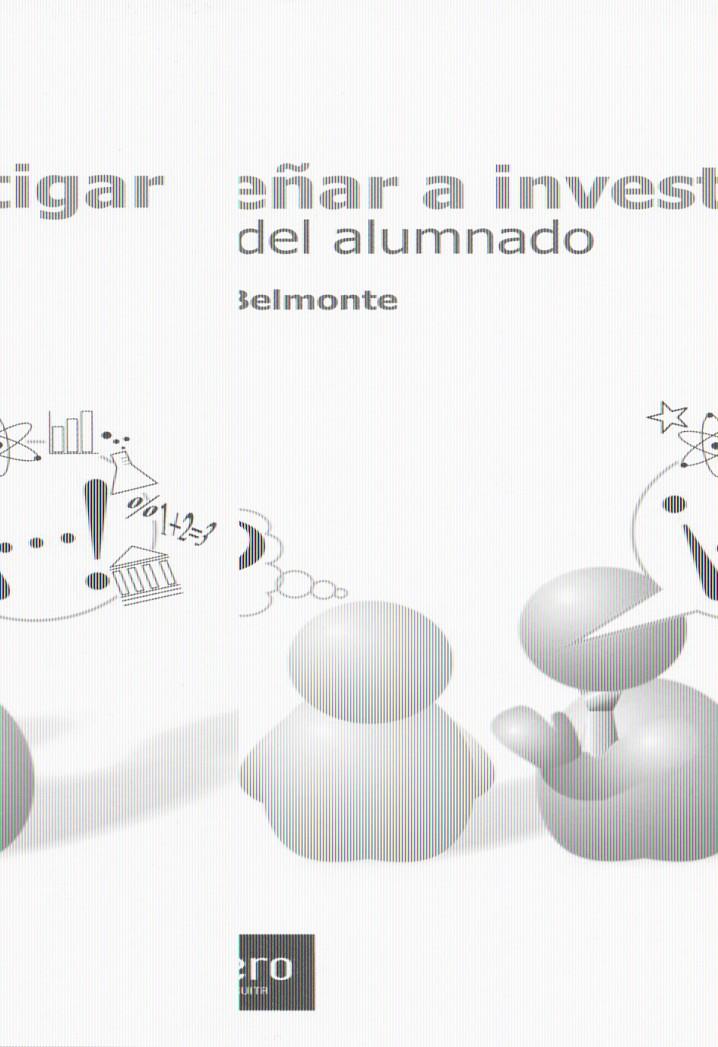 ENSEÑAR A INVESTIGAR | 9788427132177 | BELMONTE, MANUEL | Galatea Llibres | Llibreria online de Reus, Tarragona | Comprar llibres en català i castellà online