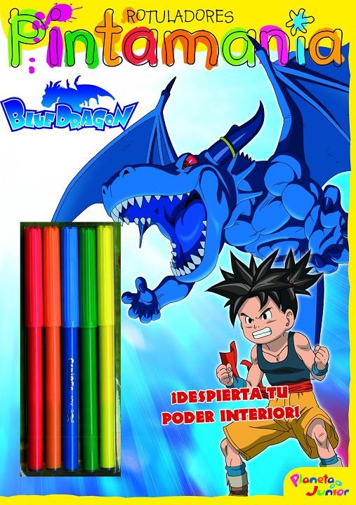 BLUE DRAGON. PINTAMANÍA ROTULADORES | 9788408091707 | BLUE DRAGON | Galatea Llibres | Llibreria online de Reus, Tarragona | Comprar llibres en català i castellà online