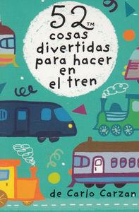 BARAJA 52 COSAS DIVERTIDAS PARA HACER EN EL TREN | 9788868216405 | CARZAN, CARLO | Galatea Llibres | Librería online de Reus, Tarragona | Comprar libros en catalán y castellano online