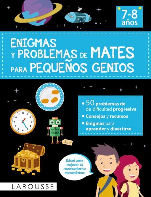 ENIGMAS Y PROBLEMAS DE MATES PARA PEQUEÑOS GENIOS (7-8 AÑOS) | 9788418882883 | URVOY, DELPHINE | Galatea Llibres | Llibreria online de Reus, Tarragona | Comprar llibres en català i castellà online