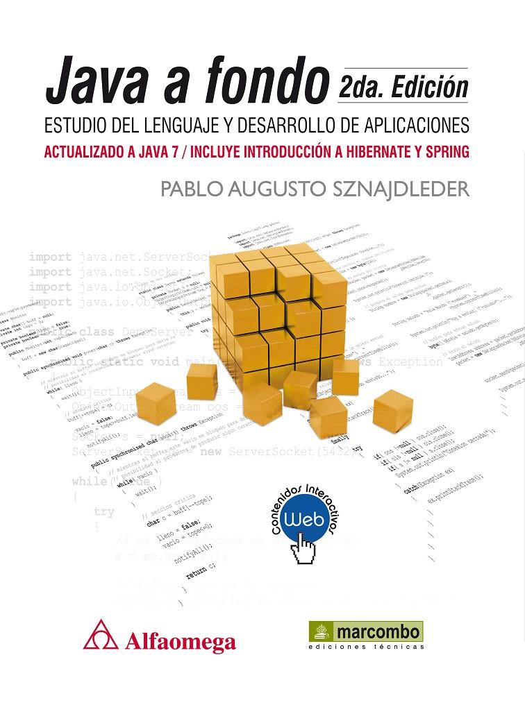 JAVA A FONDO | 9788426719782 | SZNAJDLEDER, PABO AUGUSTO | Galatea Llibres | Llibreria online de Reus, Tarragona | Comprar llibres en català i castellà online