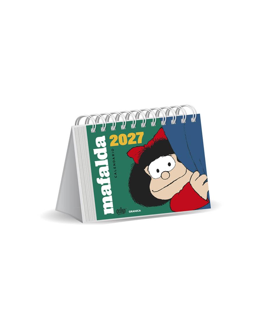 MAFALDA 2027 CALENDARIO DE ESCRITORIO VERDE SIN CAJA | 9786316693907 | QUINO | Galatea Llibres | Librería online de Reus, Tarragona | Comprar libros en catalán y castellano online