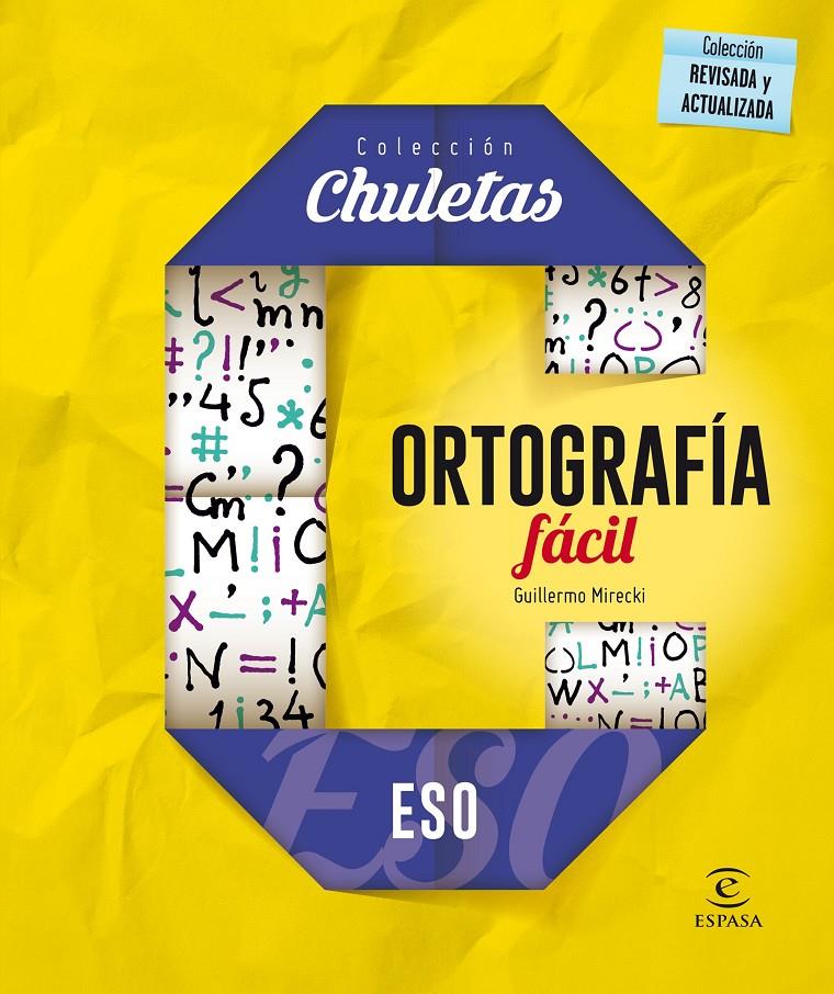 ORTOGRAFÍA FÁCIL PARA LA ESO | 9788467044546 | Galatea Llibres | Librería online de Reus, Tarragona | Comprar libros en catalán y castellano online