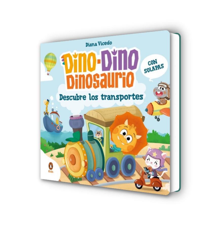 DINO-DINO DESCUBRE LOS TRANSPORTES | 9788419511959 | VICEDO, DIANA | Galatea Llibres | Librería online de Reus, Tarragona | Comprar libros en catalán y castellano online