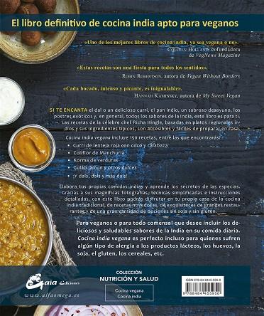 COCINA INDIA VEGANA | 9788484455950 | HINGLE, RICHA | Galatea Llibres | Librería online de Reus, Tarragona | Comprar libros en catalán y castellano online