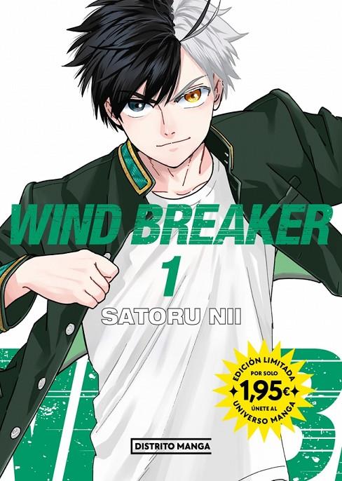 WIND BREAKER 1 | 9788410305731 | NII, SATORU | Galatea Llibres | Librería online de Reus, Tarragona | Comprar libros en catalán y castellano online
